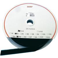 FASTECH® T0205099990325 Klittenband Om vast te plakken Hotmelt Lusdeel (l x b) 25000 mm x 50 mm Zwart 25 m - thumbnail
