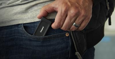 Externe Harde Schijf Kingston SXS1000/1000G 1 TB SSD - thumbnail