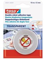 tesa 64621-00000-07 Dubbelzijdige tape Transparant (l x b) 10 m x 12 mm 1 stuk(s) - thumbnail
