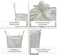Berger & Schröter 50098 Big Bag met uitloop 90 cm x 90 cm x 120 cm - thumbnail