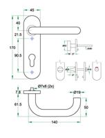Krukgarn CHASE PL rvs mat SL56 KS - thumbnail