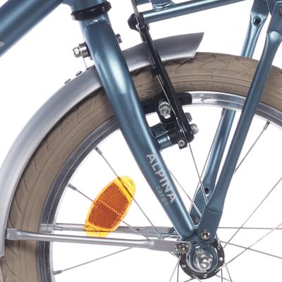 Alpina voorvork 18 cargo steel blue matt