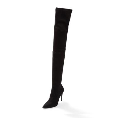 Steve Madden overknee laars zwart-36