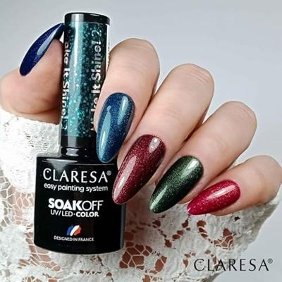 Claresa uv/led gellak 5ml make it shine 3