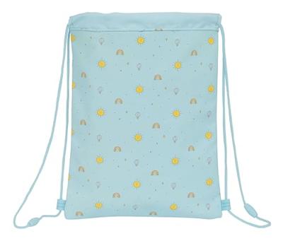 Rugtas met Koordjes Mickey Mouse Clubhouse Baby Blauw 26 x 34 x 1 cm