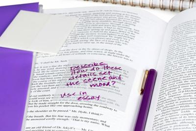 Post-it Transparent Notes, 36 vel, ft 73 x 73 mm, op blister