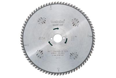 Metabo Accessoires Cirkelzaagblad HW/CT Ø 254x30 ,80 FZ/TZ - 628223000
