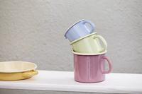 Riess Eierpan en serveerschaal - emaille - thumbnail