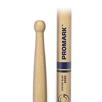 Promark System Blue DC50 Hickory marching drumstokken