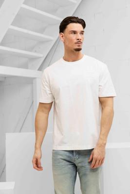Lacoste Jersey T-Shirt Heren Wit - Maat L - Kleur: Wit | Soccerfanshop