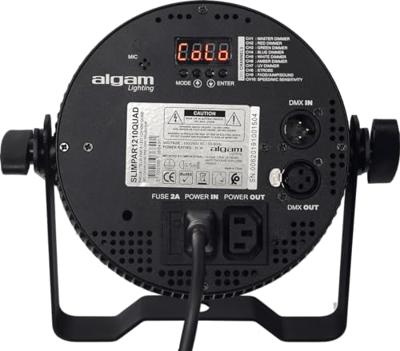 Algam Lighting Slimpar 1210 QUAD LED-par 12x 10W RGBW