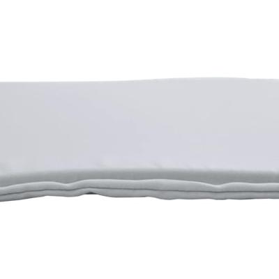 VidaXL Tuinzitkussens 2 st vierkant 45x45x2 cm lichtgrijs