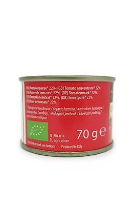 Tomatenpuree geconcentreerd bio 70 Gram