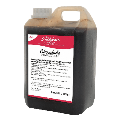 Nic milkshakesiroop chocolade (2 liter)