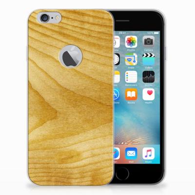 Apple iPhone 6 Plus | 6s Plus | Bumper Hoesje | Licht Hout