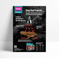 Arcadia optimal heating pack 75w halogen 50w deep heat Habistat Aquadistri - Aquadistri - thumbnail