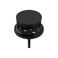 Clou Mini Wash Me Afvoerplug Met Afdekkap Mat Zwart Diameter 55mm - thumbnail