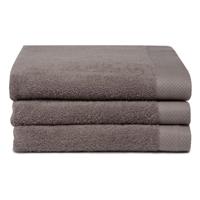 Seahorse Pure baddoek 60x110 cm cement - thumbnail