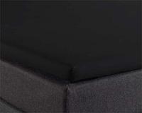 Dreamhouse Splittopper Katoen Hoeslaken Zwart 180 x 200 - thumbnail