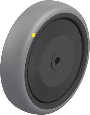 Blickle TPA 126/8KF-ELS Wiel met hoog draagvermogen Wieldiameter: 125 mm Draagvermogen (max.): 80 kg 1 stuk(s)