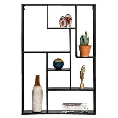 Wandrek Moskou - zwart - 90x60x14 cm