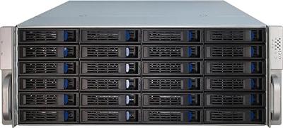 Inter-Tech IPC 4U-4424 Rack Zwart, Zilver Inter-Tech IPC 4U-4424 Rack Zwart, Zilver