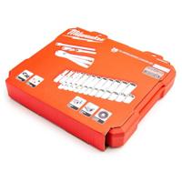 Milwaukee Accessoires 1/4” ratel en doppenset | metrisch | 28-delig - 4932464943 - thumbnail