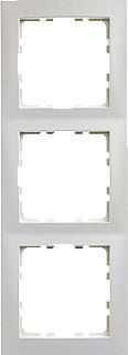 Berker S.1 3-voudig afdekraam wit glans 10138989 Berker S.1 3-voudig afdekraam wit glans 10138989