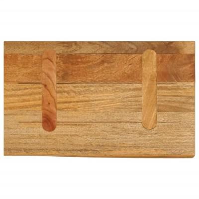 Tafelblad met natuurlijke rand 60x20x3,8 cm massief mangohout