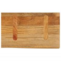Tafelblad met natuurlijke rand 60x20x3,8 cm massief mangohout - thumbnail