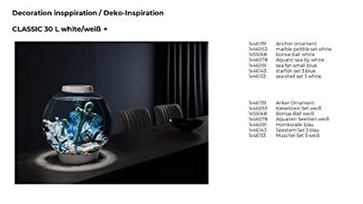 BiOrb kiezelsteen set wit aquarium stenen