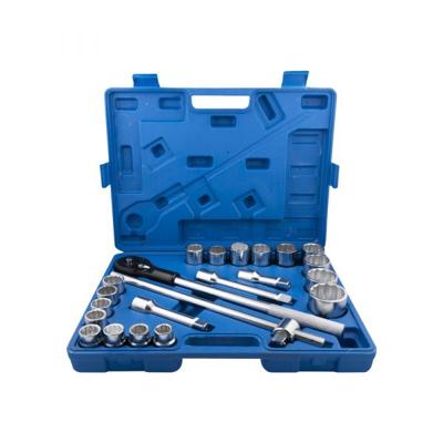 Topgear doppendoos 3/4", profi 22-delig mm.