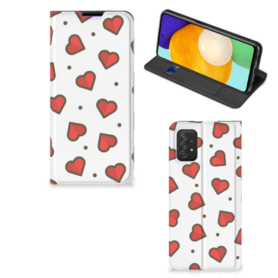 Samsung Galaxy A03s | Hoesje met Magneet | Hearts Samsung Galaxy A03s | Hoesje met Magneet | Hearts
