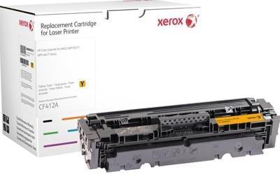 Xerox Gele toner cartridge. Gelijk aan HP CF412A. Compatibel met HP Color LaserJet Pro MFP M477, LaserJet Pro MFP M377, Pro M452 Xerox Gele toner cartridge. Gelijk aan HP CF412A. Compatibel met HP Color LaserJet Pro MFP M477, LaserJet Pro MFP M377, Pro M452