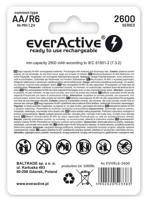 Akumulatorki everActive Ni-MH R6 AA 2600 mAh Professional Line - thumbnail