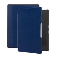 Lunso - Kobo Aura H20 Edition 1 hoes (6.8 inch) - sleep cover - Donkerblauw - thumbnail