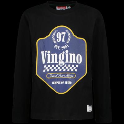Vingino winter t-shirt jongens - zwart - Jacing