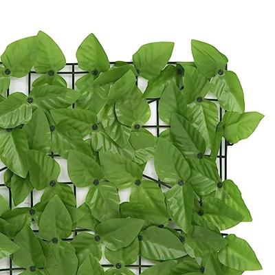 VidaXL Balkonscherm met groene bladeren 500x75 cm - thumbnail