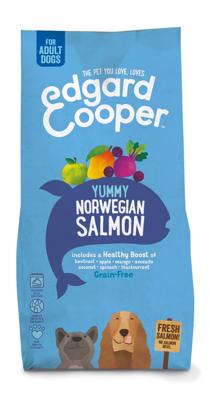 Edgard & Cooper Droog Hondenvoer, Zalm 12kg, Volwassen Honden, Hondenbrokken Graanvrij, Vers Vlees: Écht Voedzaam En Zonder Granen