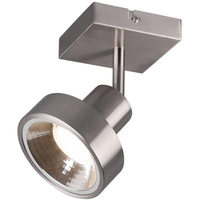 LED Plafondspot - Trion Leonida - GU10 Fitting - 1-lichts - Vierkant - Mat Nikkel - Aluminium LED Plafondspot - Trion Leonida - GU10 Fitting - 1-lichts - Vierkant - Mat Nikkel - Aluminium