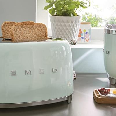 SMEG - Broodrooster - TSF01PGEU Broodrooster 2x2 Groen - thumbnail