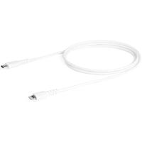 Kabel USB naar Lightning Startech RUSBCLTMM1MW Wit 1 m - thumbnail