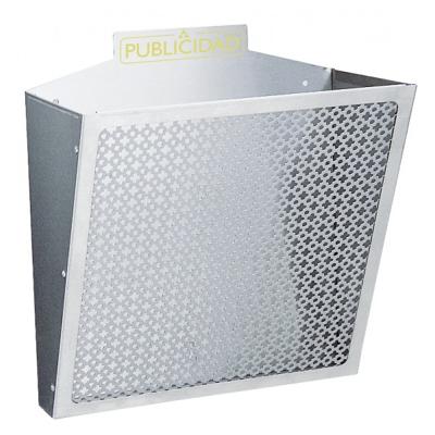 Brievenbus Arregui Zilverkleurig Staal 22 x 19 x 35,5 cm
