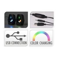 Kleurveranderende Gaming Speakerset, 2dlg. - thumbnail