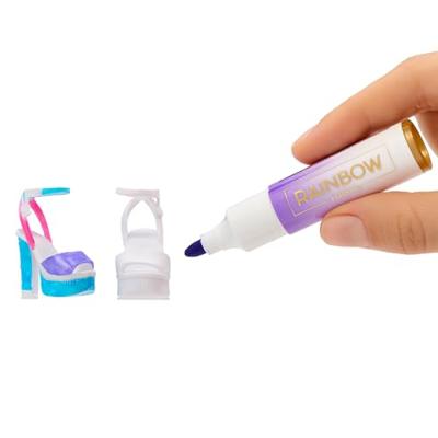 Rainbow High Air Brush & Create modepop grijze ogen