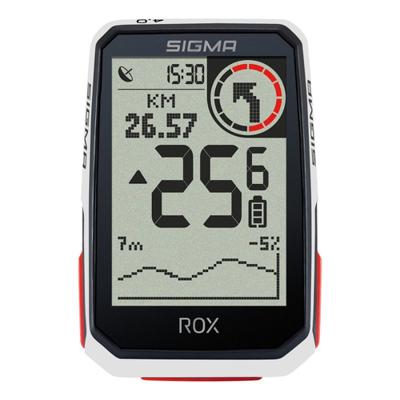 Sigma rox 4.0 gps zw/wit standaard stuurhouder + usb-c oplaadkabel - thumbnail