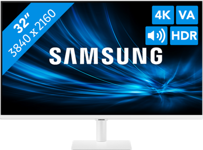 SAMSUNG Smart Monitor M7 M70D LS32DM703UUXEN ledmonitor 2x HDMI, USB-C, WiFi, BT, Sound