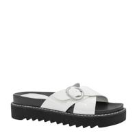 Oxmox plateau slippers wit - thumbnail