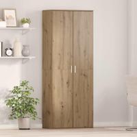 Hoge kast Artisan Eiken 70 x 33.5 x 180 cm Bewerkt hout - thumbnail