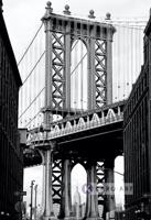 Afbeelding op acrylglas - Manhattan Bridge II - thumbnail